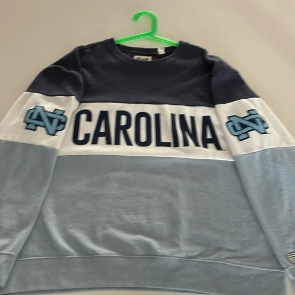 🌟 CAROLINA color block Crewneck Sweatshirt 🌟